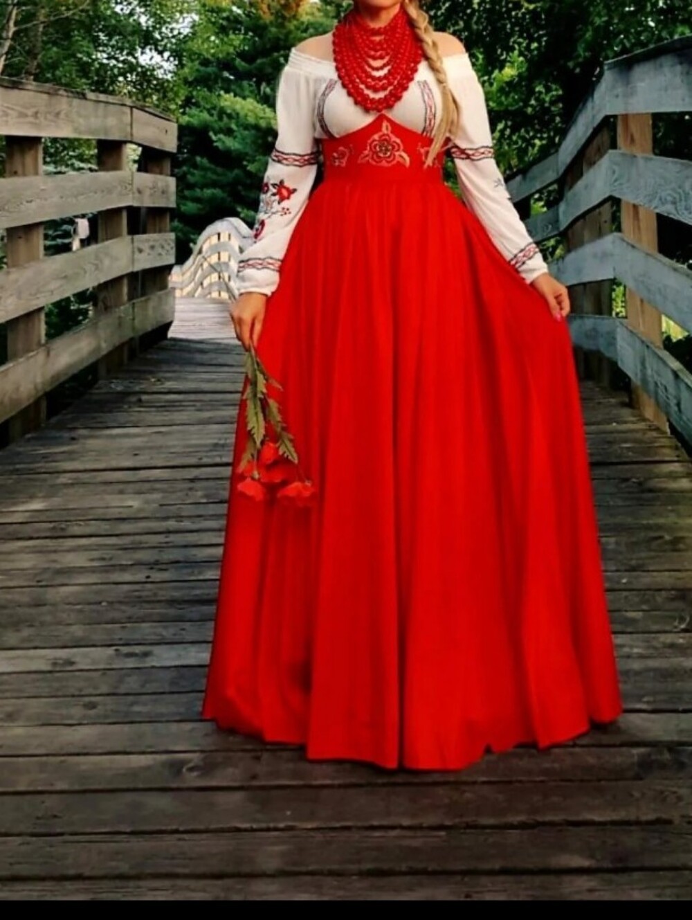 Ukrainian Style Outfit Dress